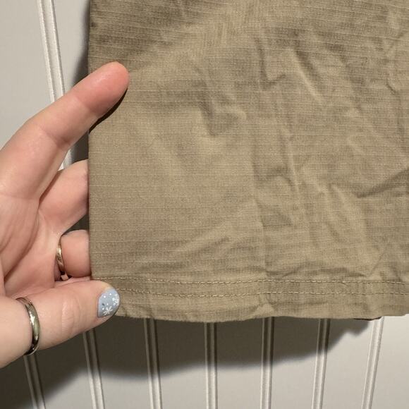 Prana Double Peak Shorts Standard Fit Tan Mens 31 - Picture 3 of 6